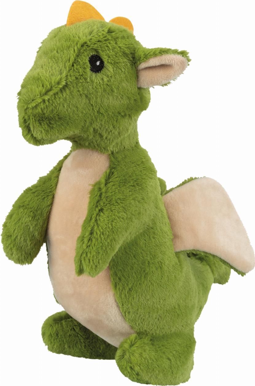 Jolly Paw Drake Hundleksak - Grön 28 cm