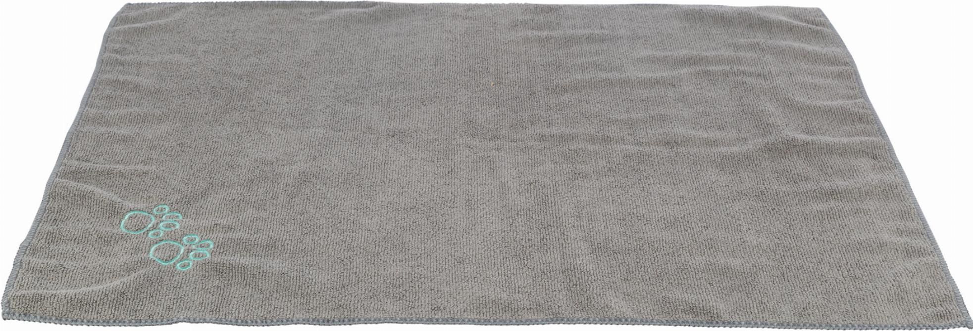 Jolly Paw Handduk i Mikrofiber - Grå 50x60 cm