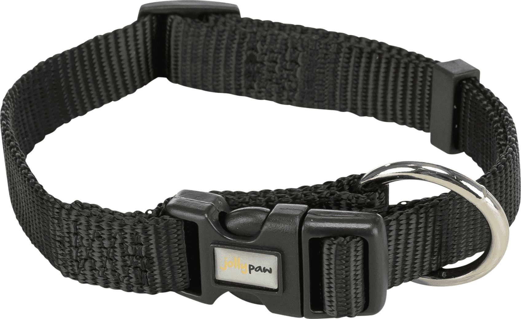 Jolly Paw Hundhalsband - Svart (M/L)
