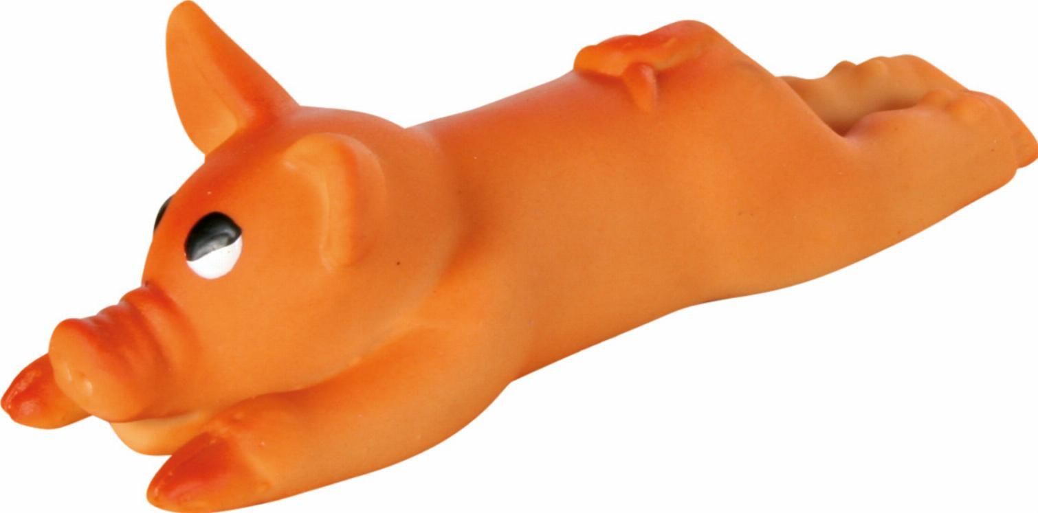 Jolly Paw Latexgris Hundleksak med Ljud