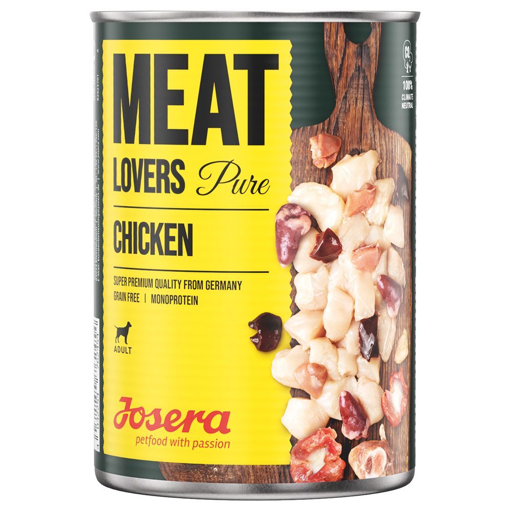 Josera Meatlovers Pure 6 x 400 g - Kyckling