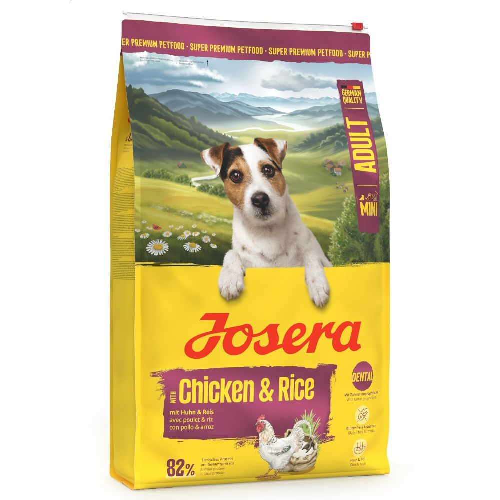 Josera Mini Adult med kyckling & ris - 10 kg