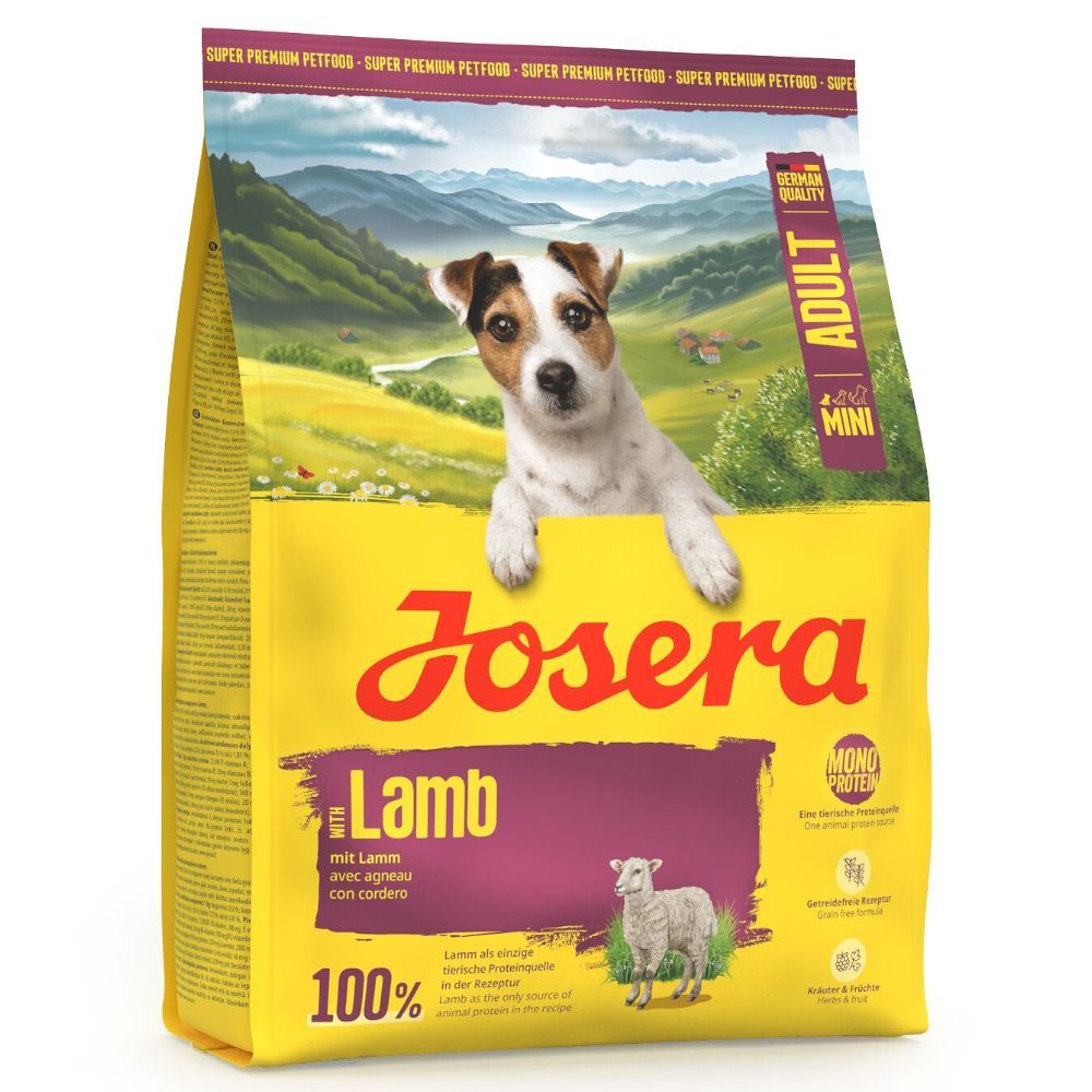 Josera Mini Adult med lamm - 900 g