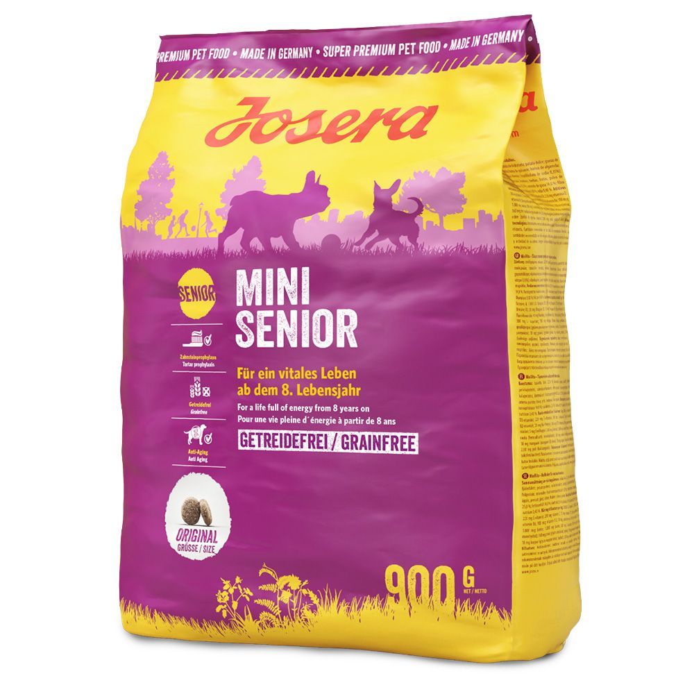 Josera MiniSenior - Ekonomipack: 5 x 900 g