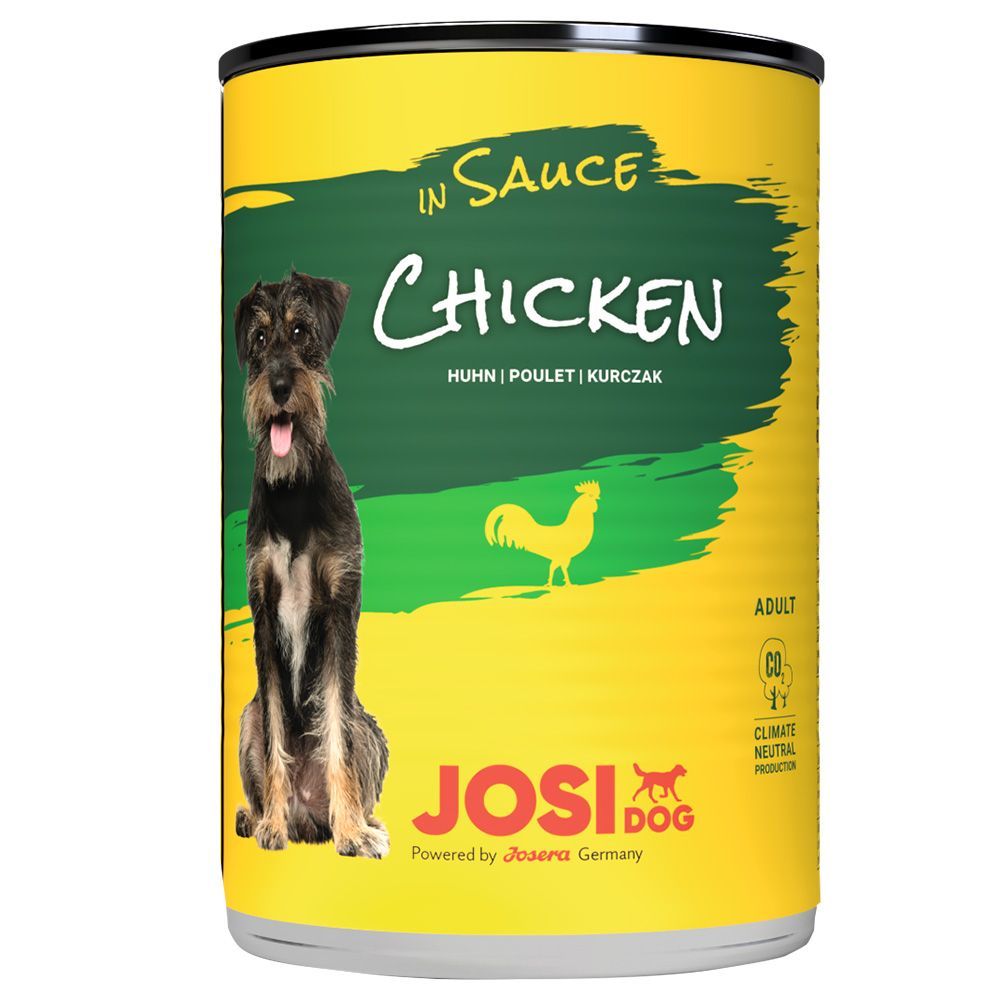 JosiDog i sås 12 x 415 g - Kyckling