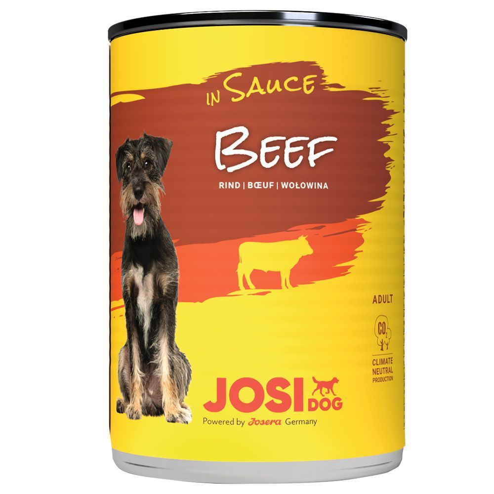 JosiDog i sås 12 x 415 g - Nötkött