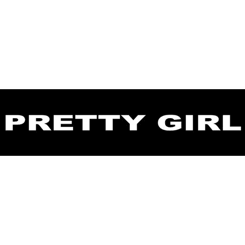 "Pretty Girl" kardborremärke (S)