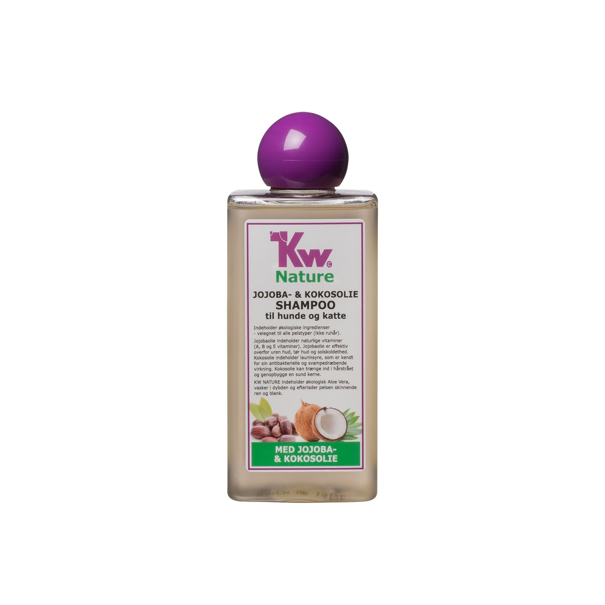 KW Nature jojoba- & kokosnötsolje schampo - 200 ml