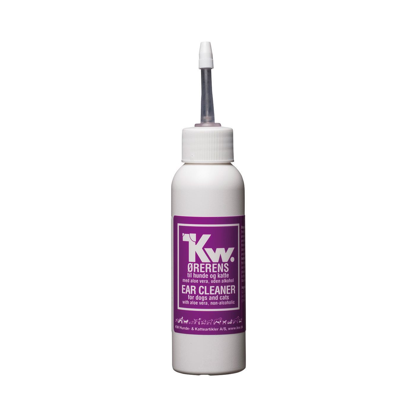 KW Öronskölj Hund & Katt med Aloe Vera - 100 ml