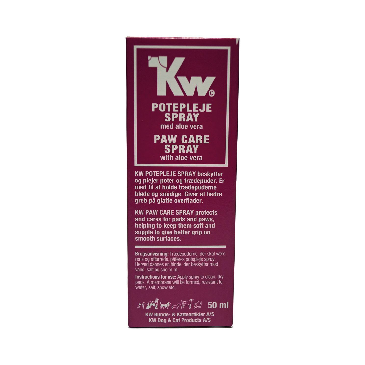 KW Tasspray med Aloe Vera - 50 ml