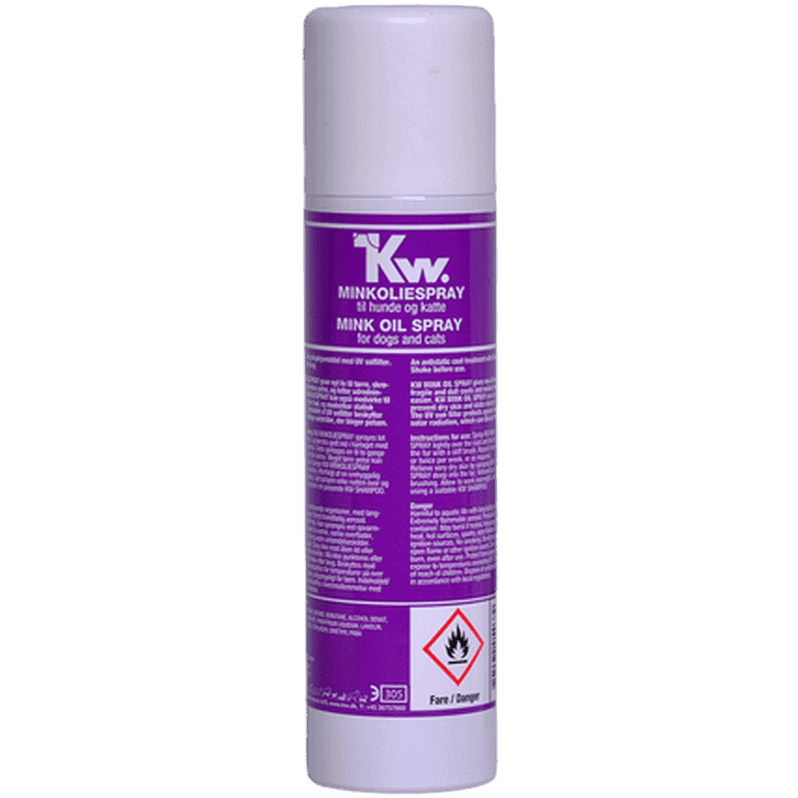 Spray Minkolja för glans 240 ml