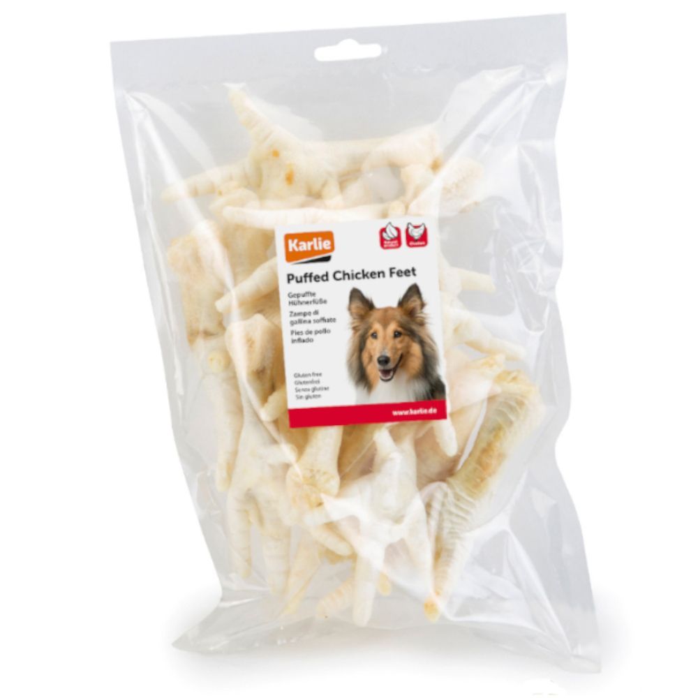Karlie Kycklingfötter, svällda - 200 g
