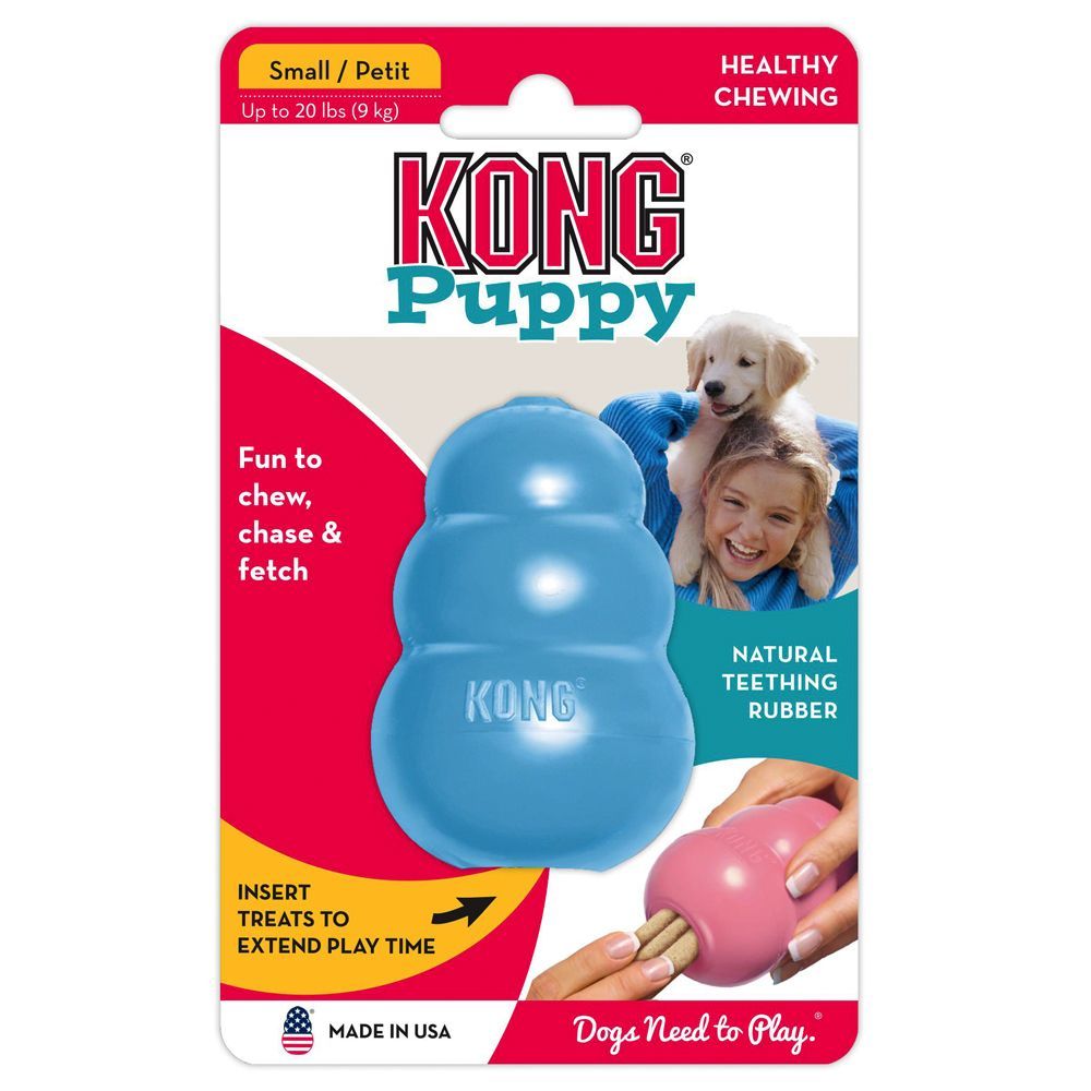Puppy KONG - S, blå