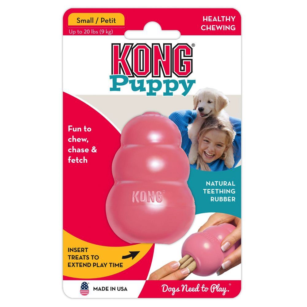 Puppy KONG - S, rosa