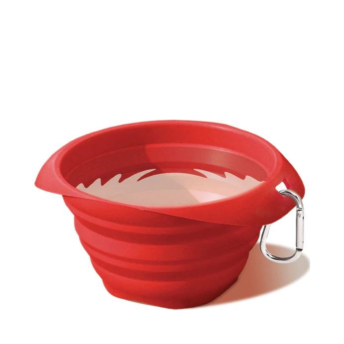 Kurgo Collaps A Bowl - Röd