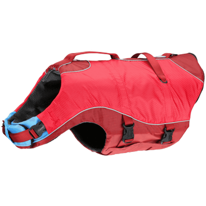 Surf N Turf Dog Life Jacket Red Large - 47cm