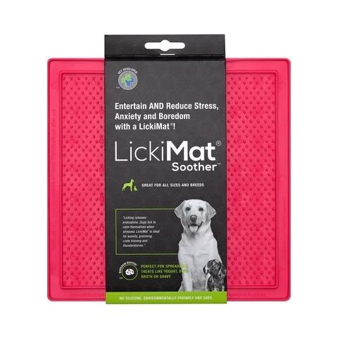 LickiMat Classic Soother Röd