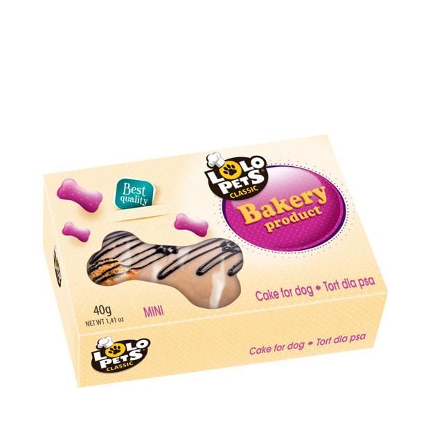 Lolo Pets Minikaka Nöt&Choklad - 40 g