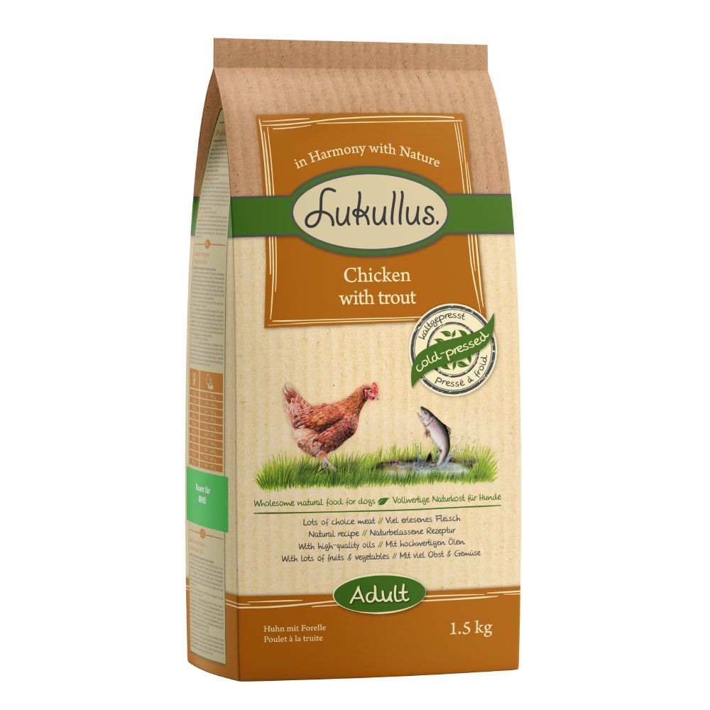 Lukullus Kyckling & öring - 1,5 kg