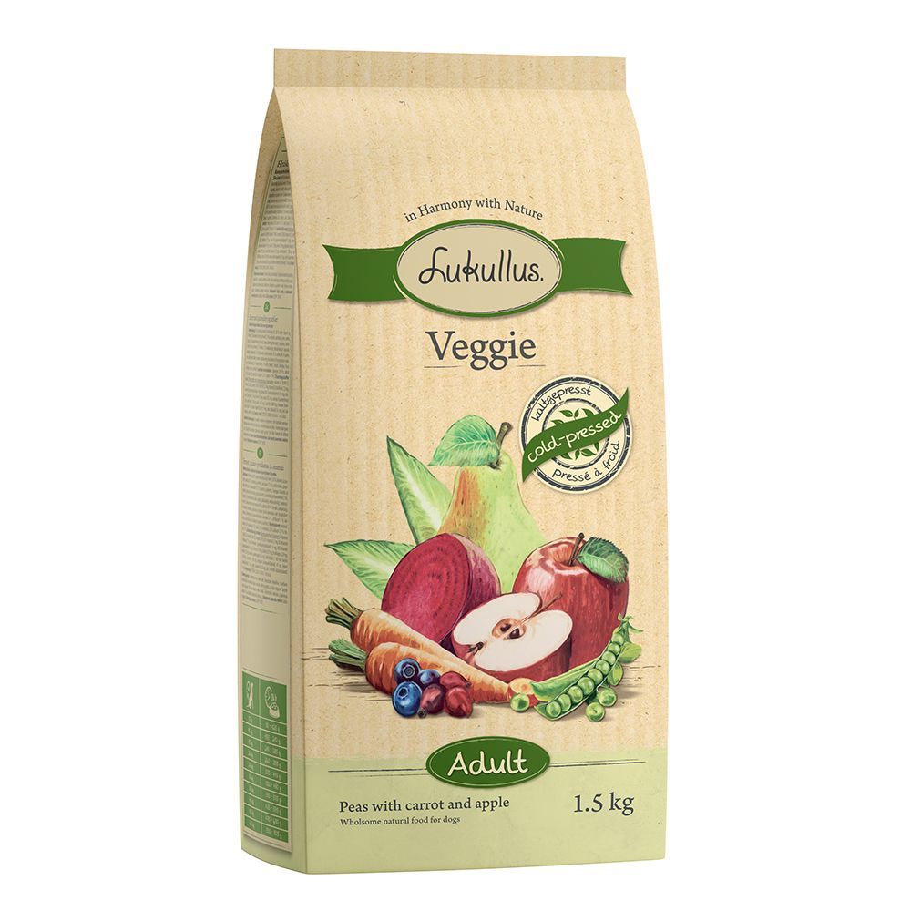Lukullus Veggie (kallpressat) - 1,5 kg