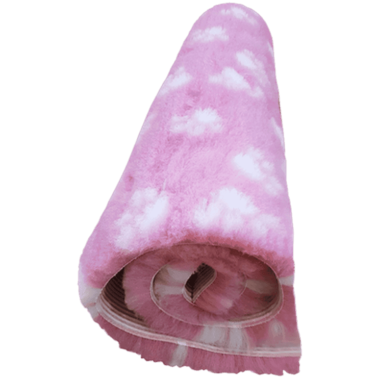 Lupusfäll Antiglid/Vit tass Pink 75 x 75 cm