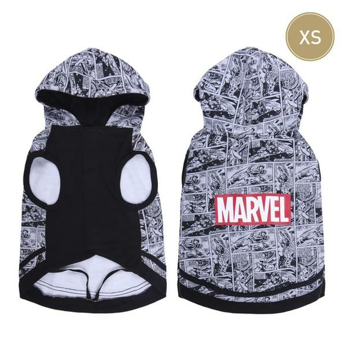 Hundtröja Marvel Grey XS