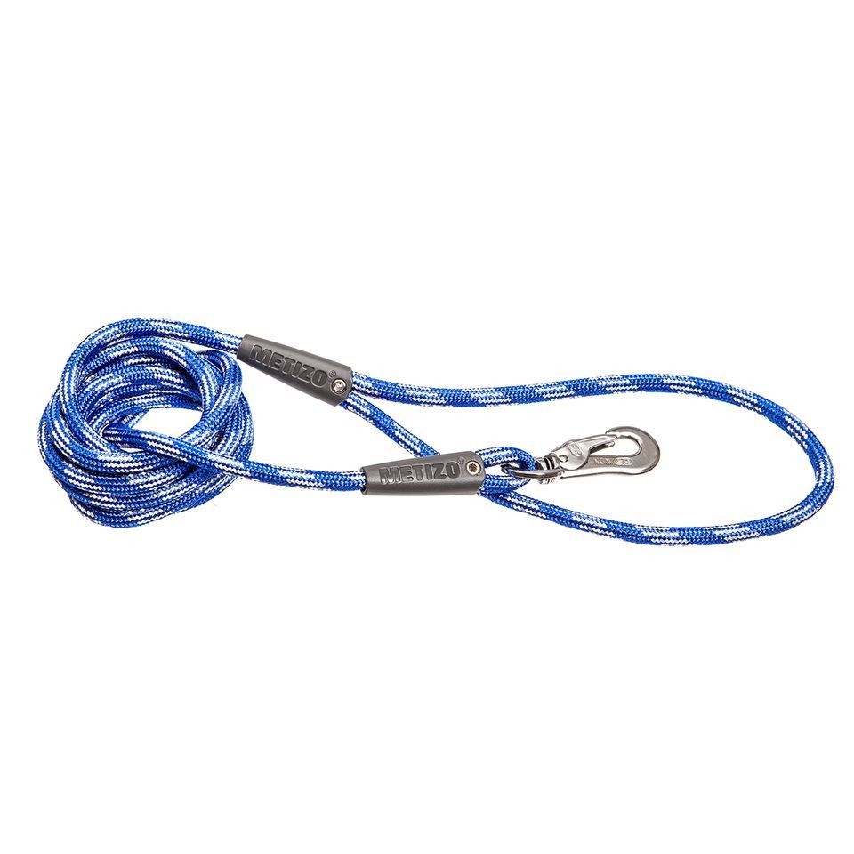 Koppel Runt m. Reflex - Blå / 180 cm
