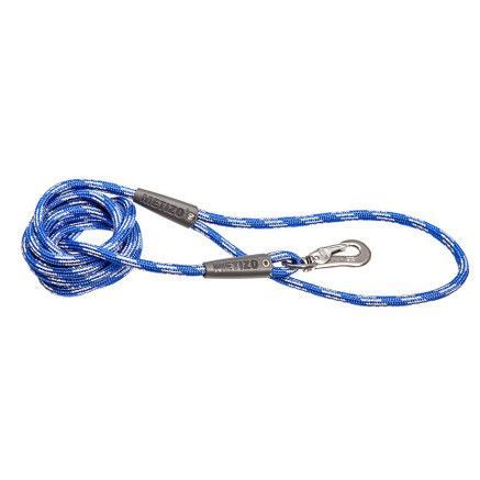 Koppel Runt m. Reflex, Pistolhake - Blå / 180 cm