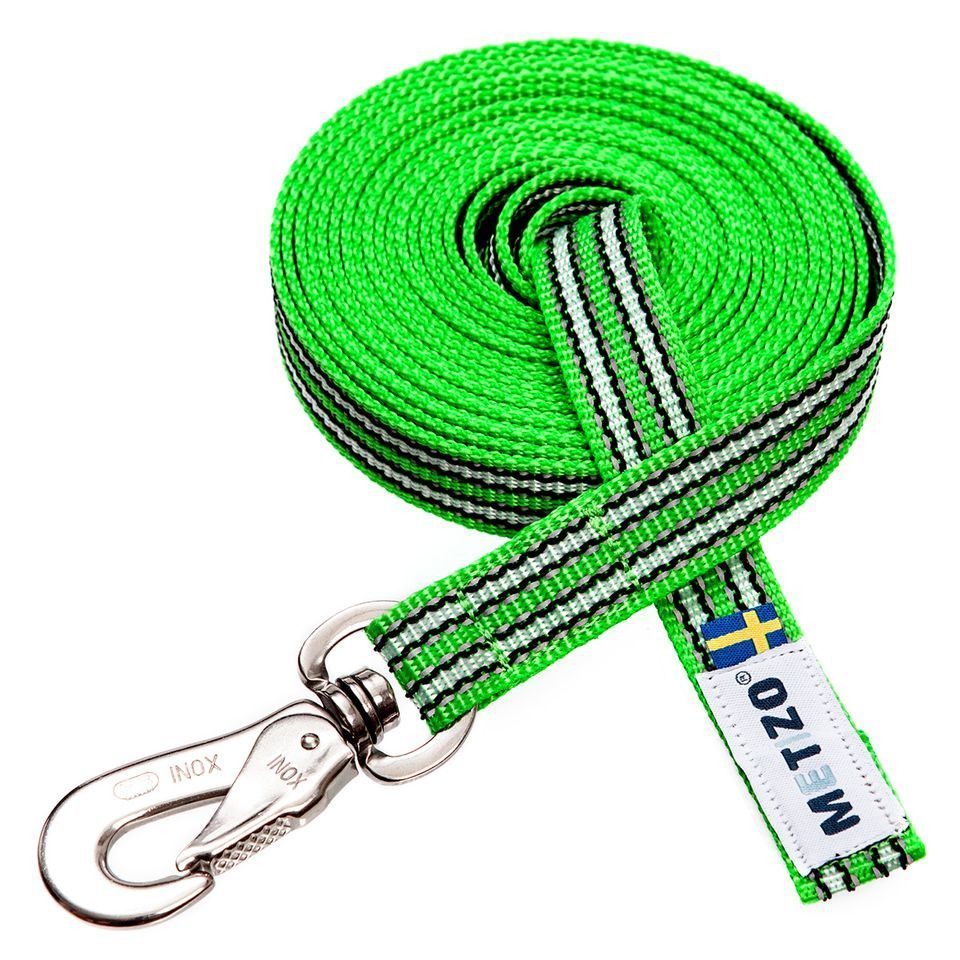 Nosework Koppel Utan Handtag - Grön / 5 m x 20 mm
