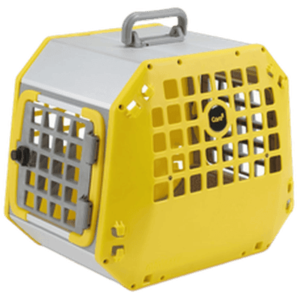 Hundbur Care² Yellow Medium