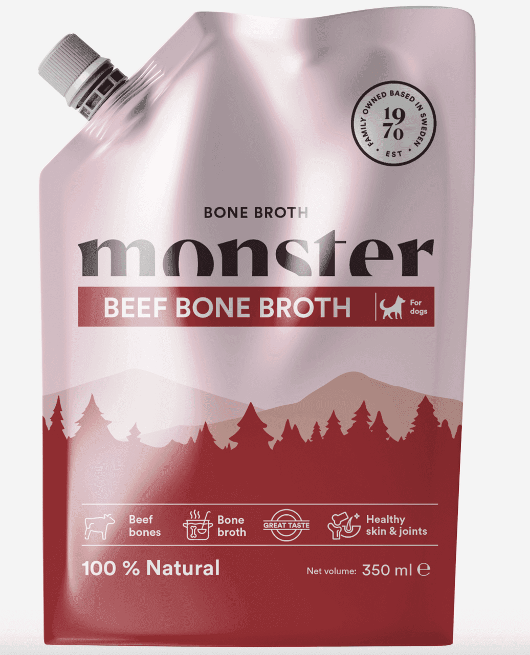 Benbuljong Nöt till Hund - 350 ml