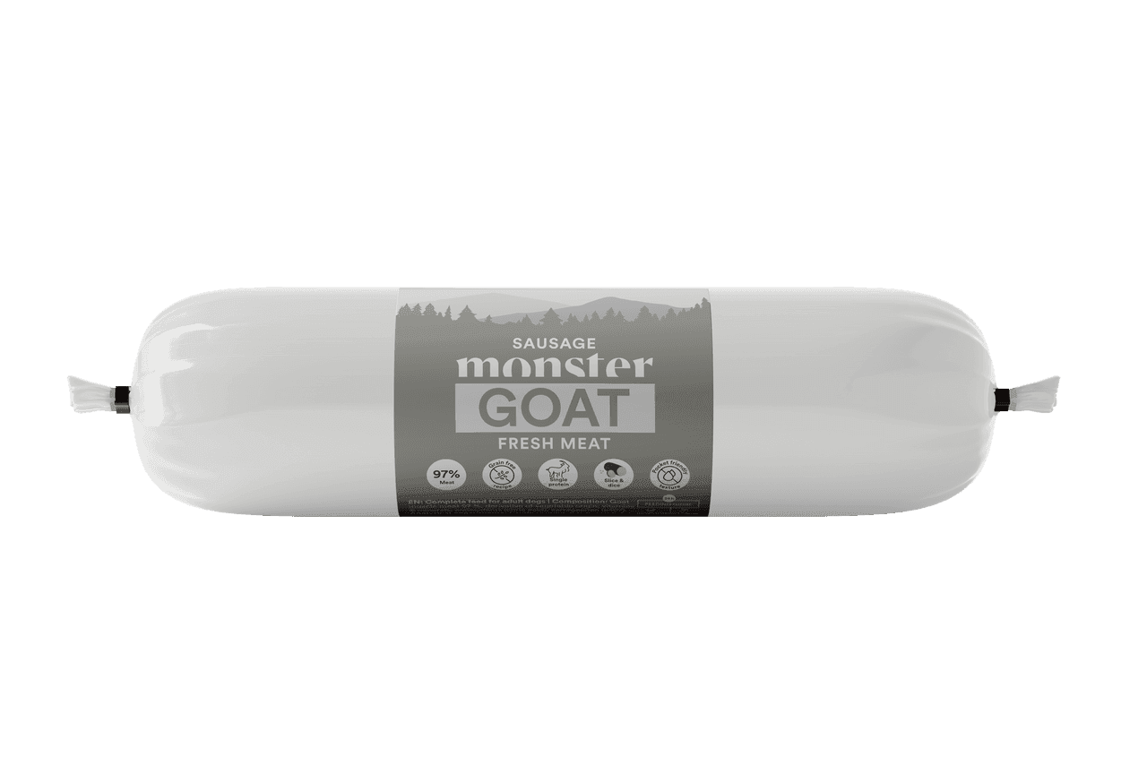 Dog Sausage Goat Hundfoder - 12 x 200 g