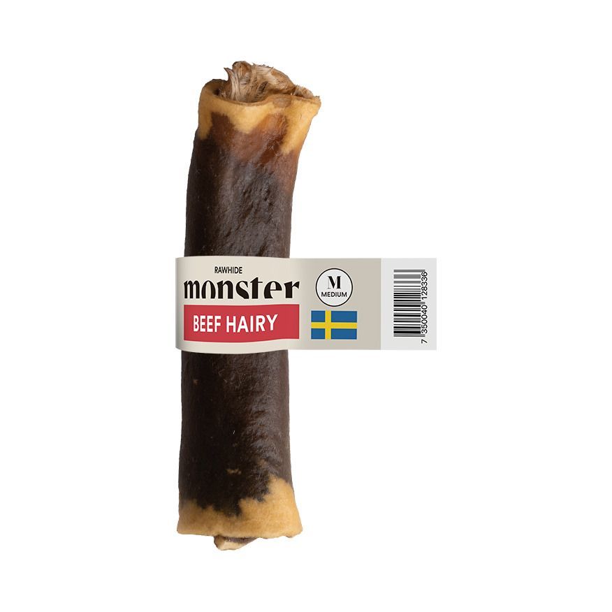 Monster Rawhide Beef Hairy - XL