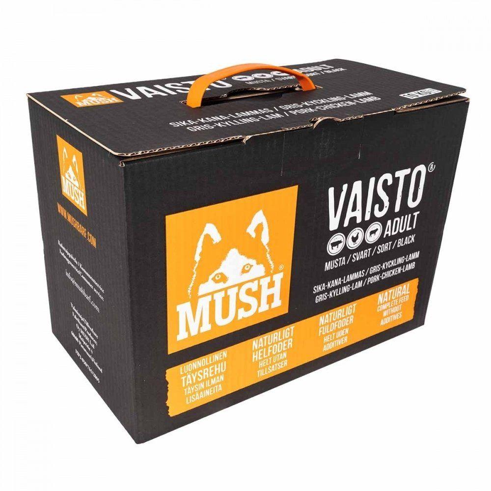 Mush Vaisto Gris-Kyckling-Lamm 10kg (block)