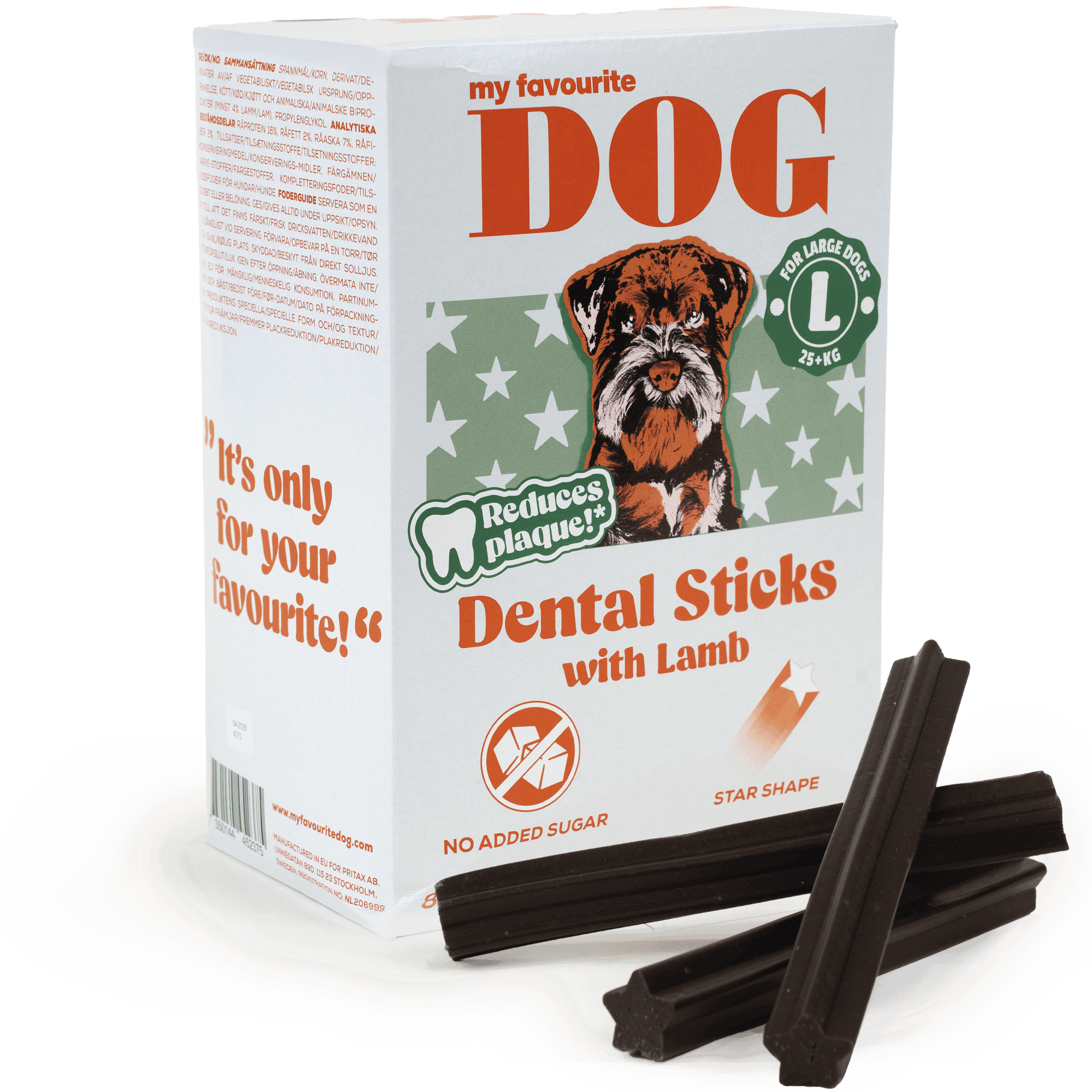 Dental sticks Lamb L - 28-Pack