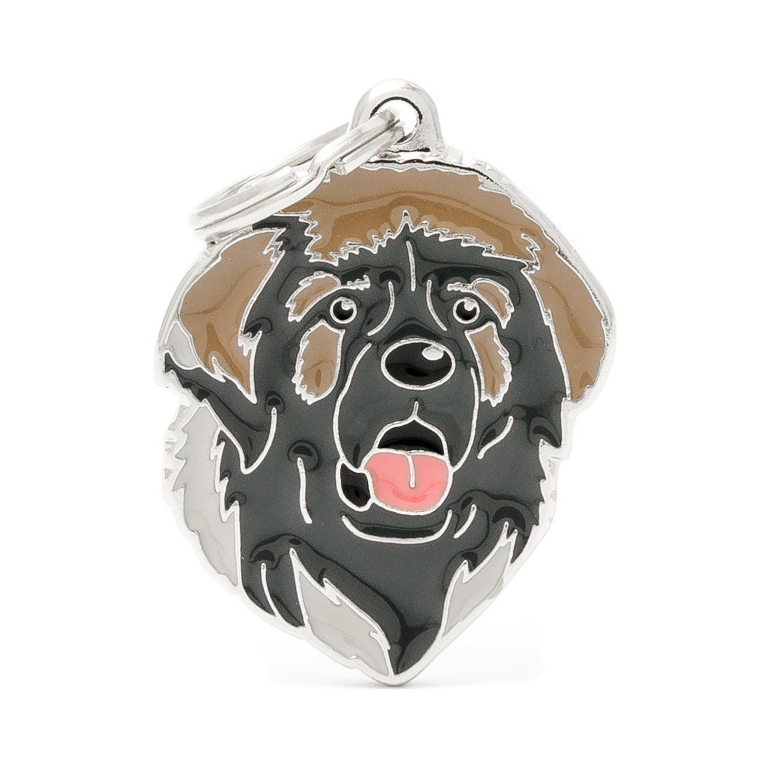 Halsbandssmycke med Rasmotiv - Leonberger