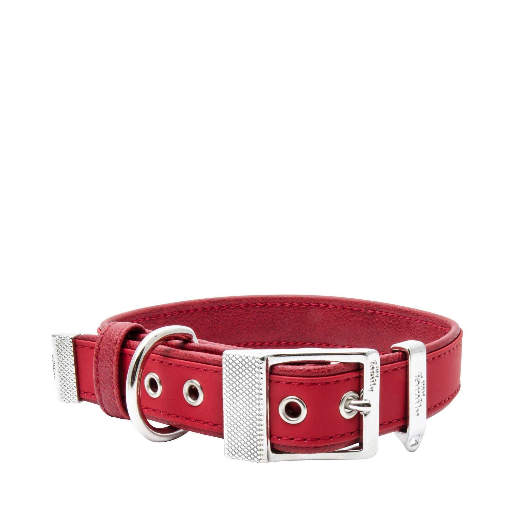 MyFamily Bilbao Halsband Röd - 22-30 cm / 16 mm