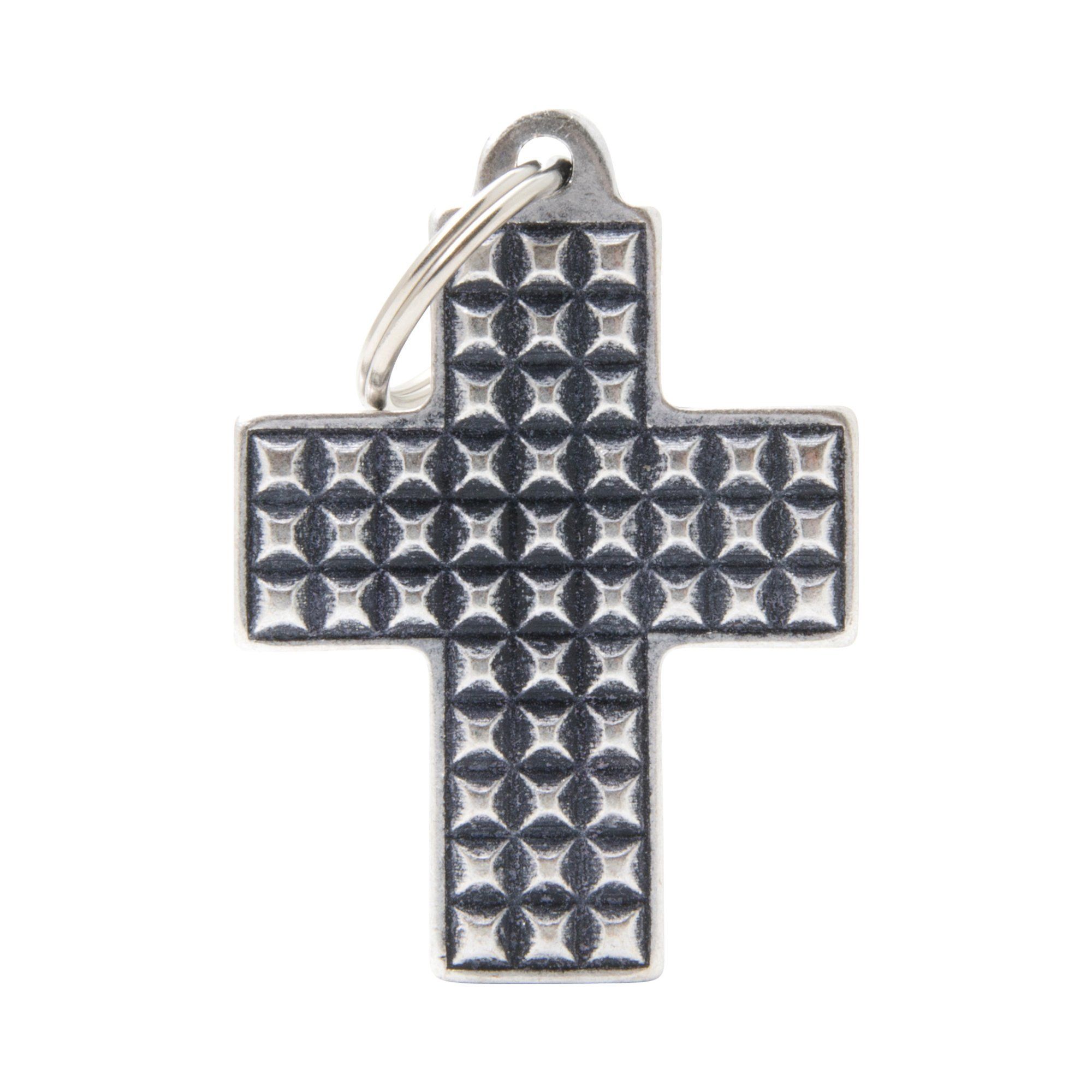 MyFamily Bronx Silver - Cross - Studs / Small
