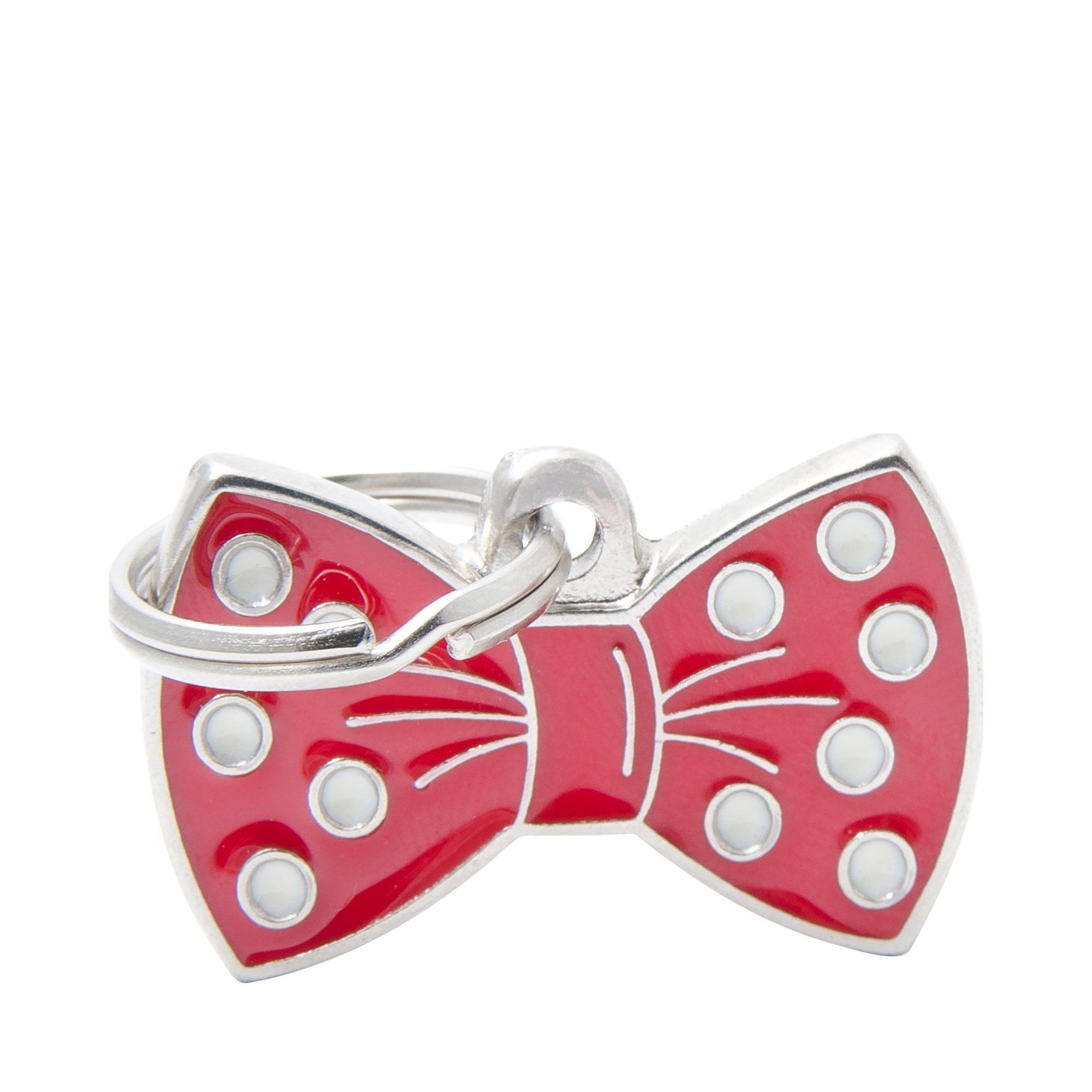 MyFamily Charms - Bow Tie - Red