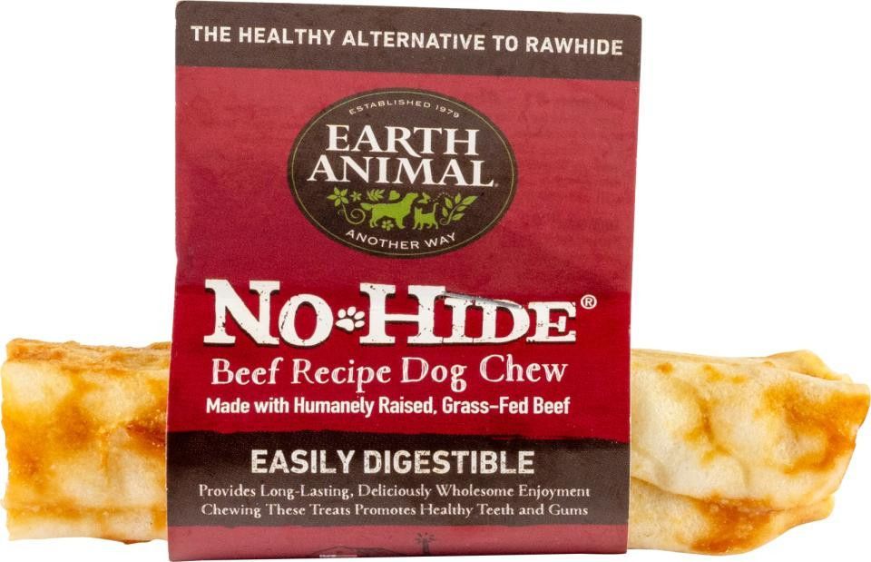 No-hide Beef Chews Tuggben för Hund - S