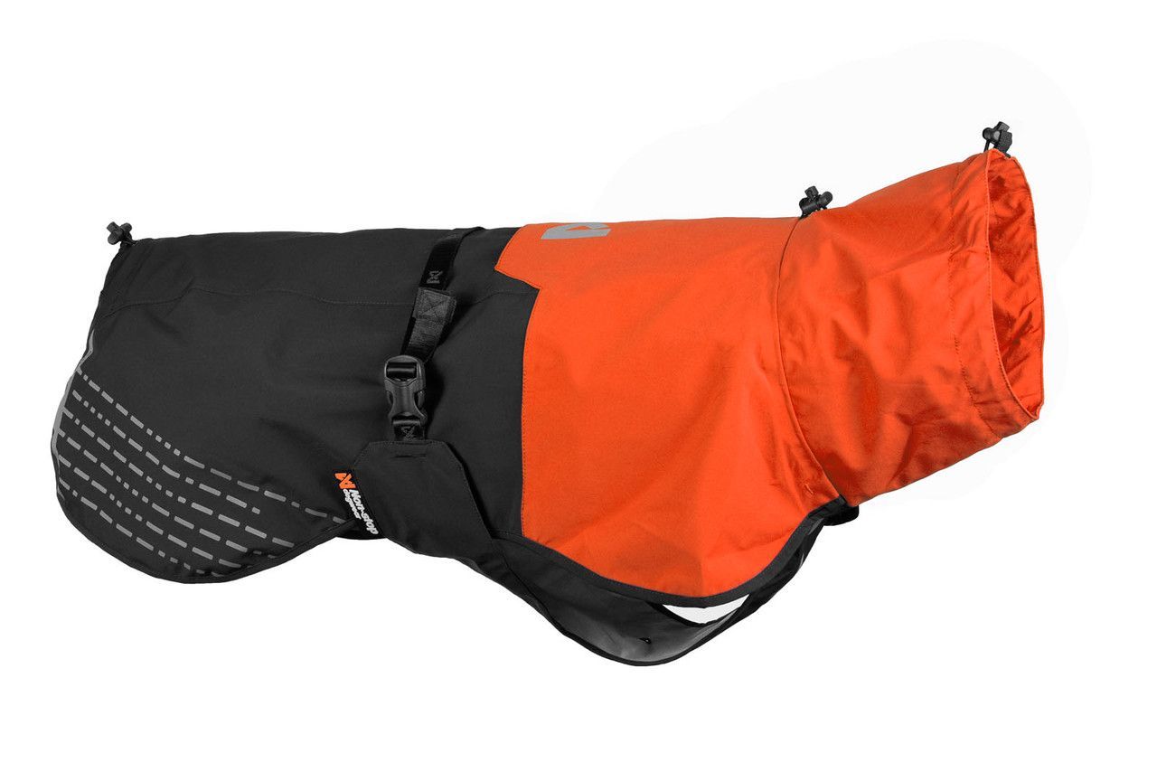 Fjord Regntäcke Orange/Svart - 90 cm
