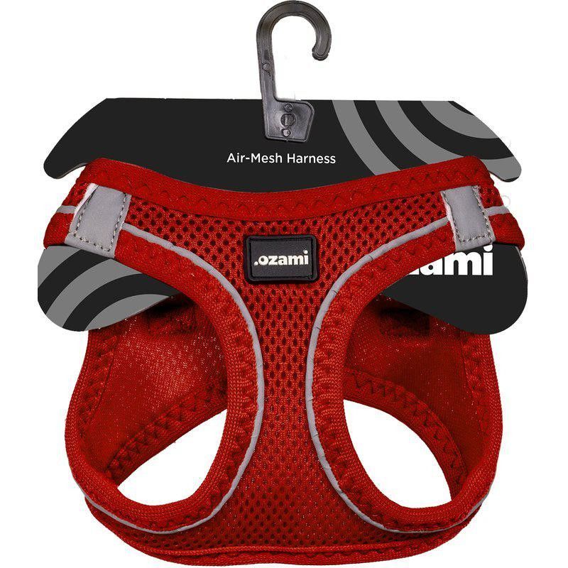 Air Mesh Sele för Hund - XS / Röd