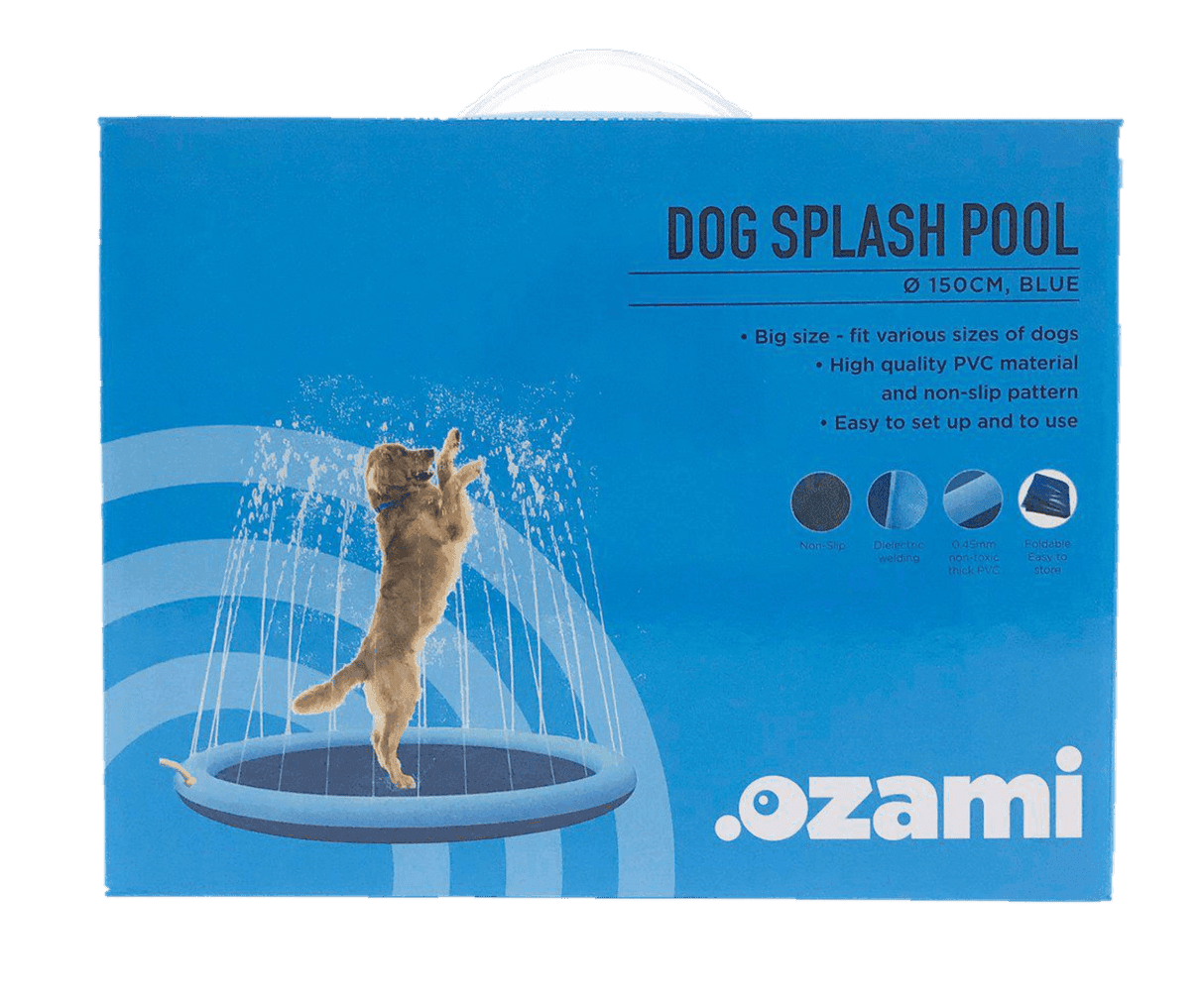 Ozami Dog Splash Pool Ø150 cm Blå