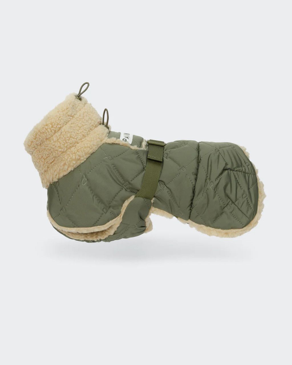 Hundtäcke Quilted Sherpa - 25 / Olivgrön