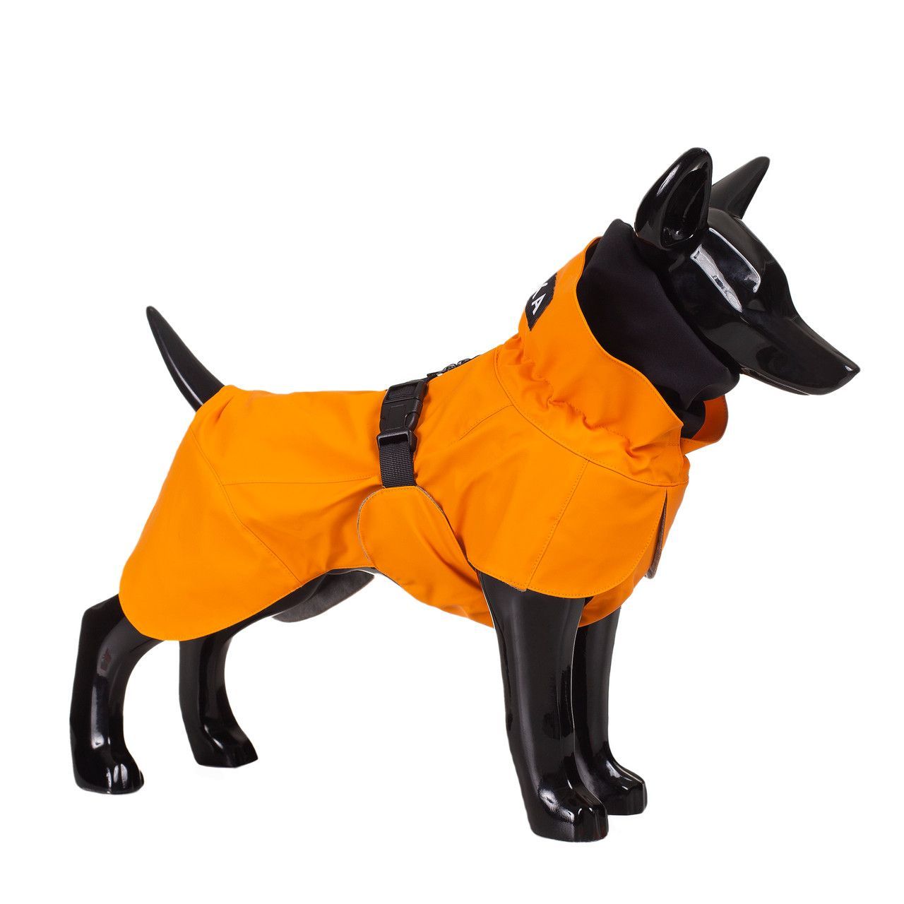 Reflekterande Regnjacka Hund, Orange - 40