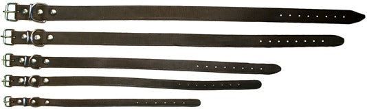 Halsband Råläder - 12/35 Brun