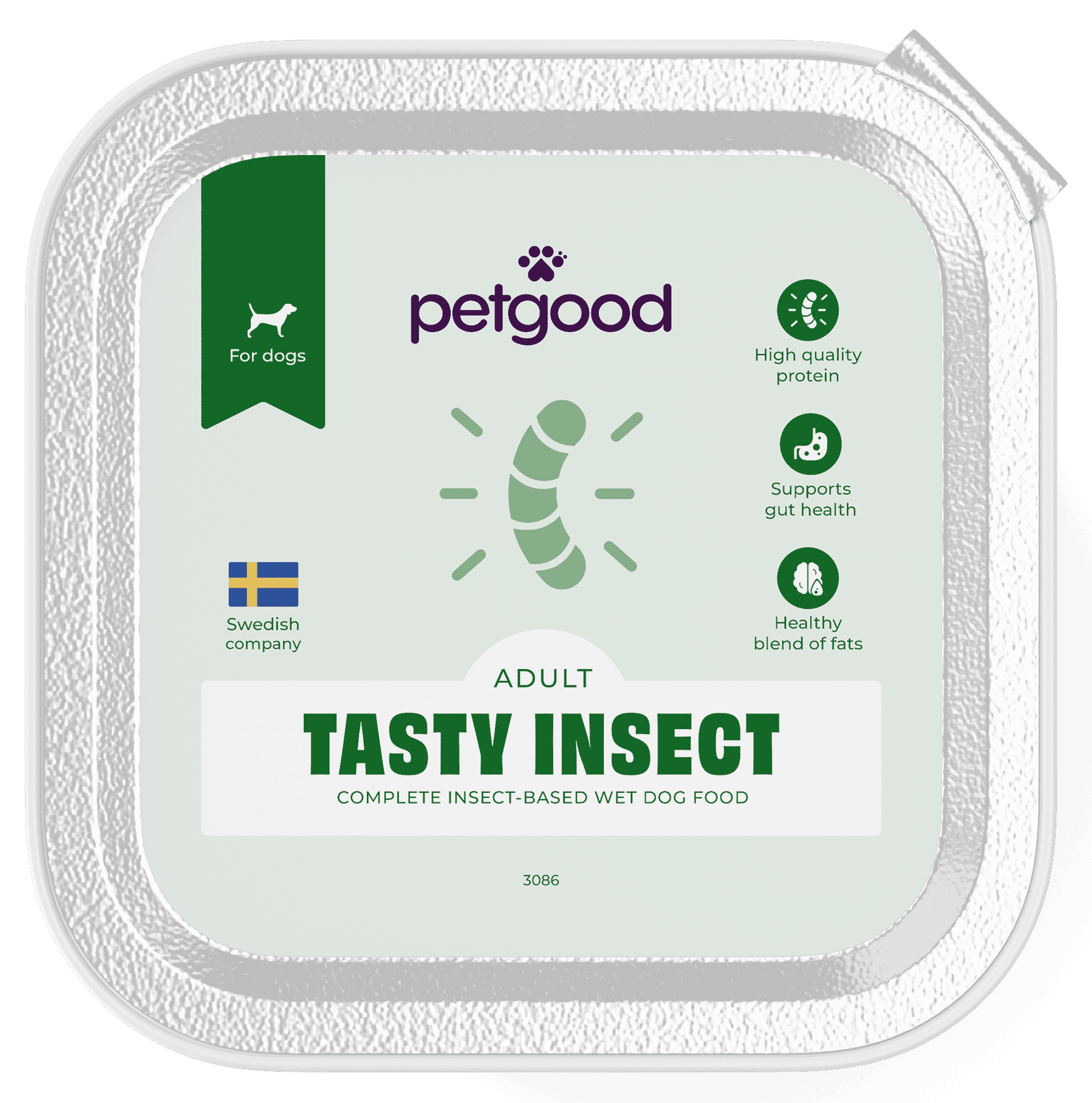 Insektsbaserat våtfoder för vuxna hundar 300g