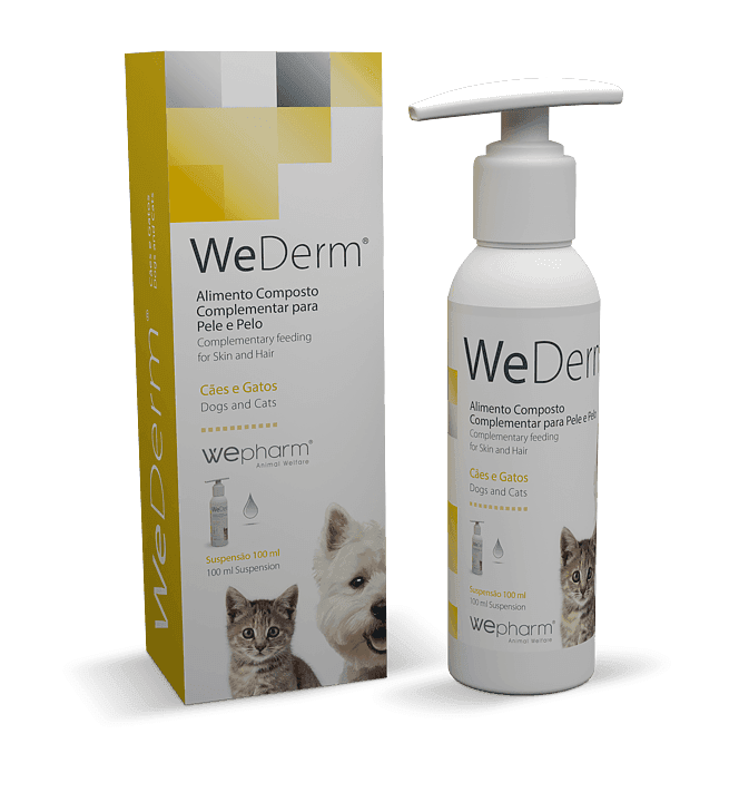 WeDerm Fodertillskott för hund & katt - 100 ml