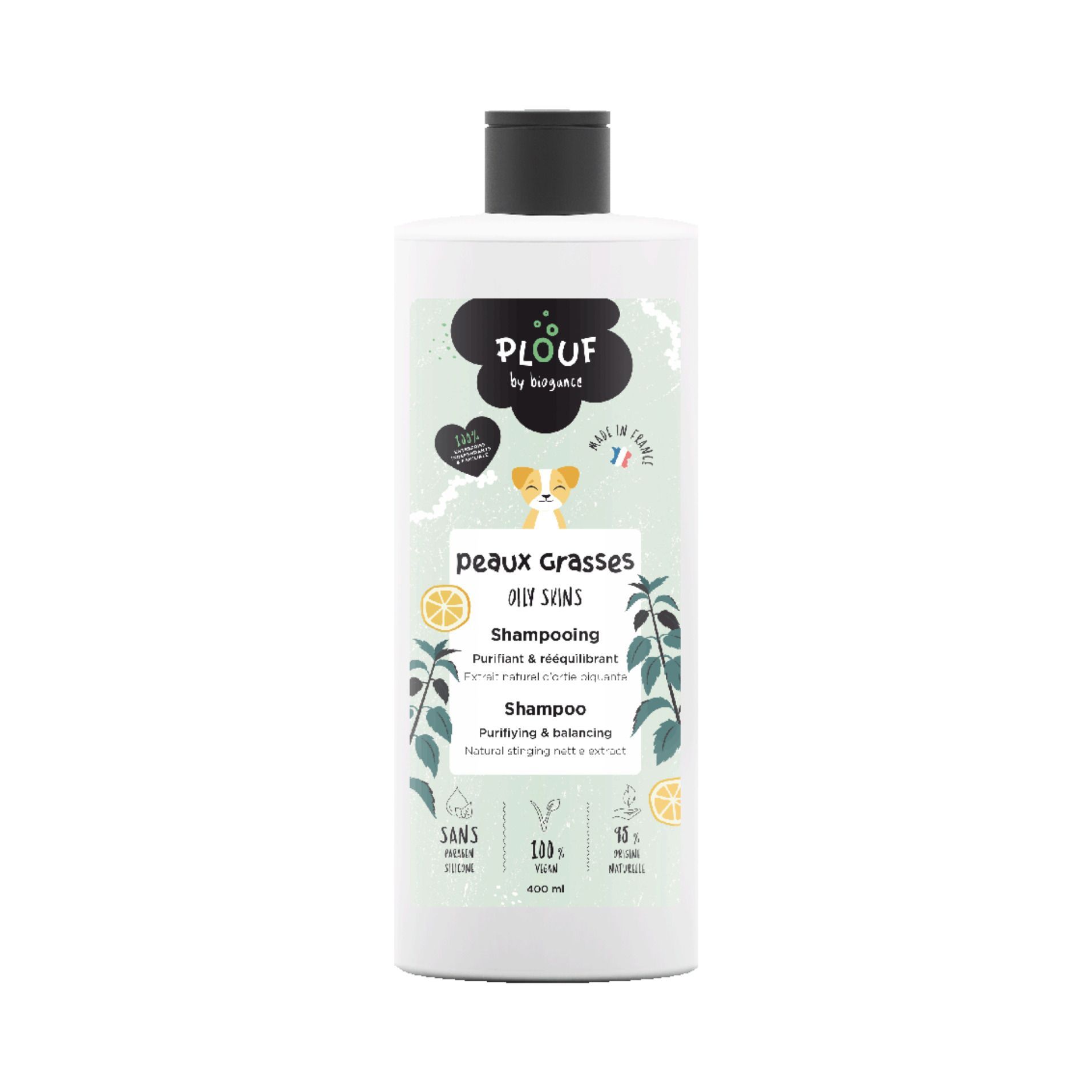 Plouf Schampo Oljig Päls - 200 ml