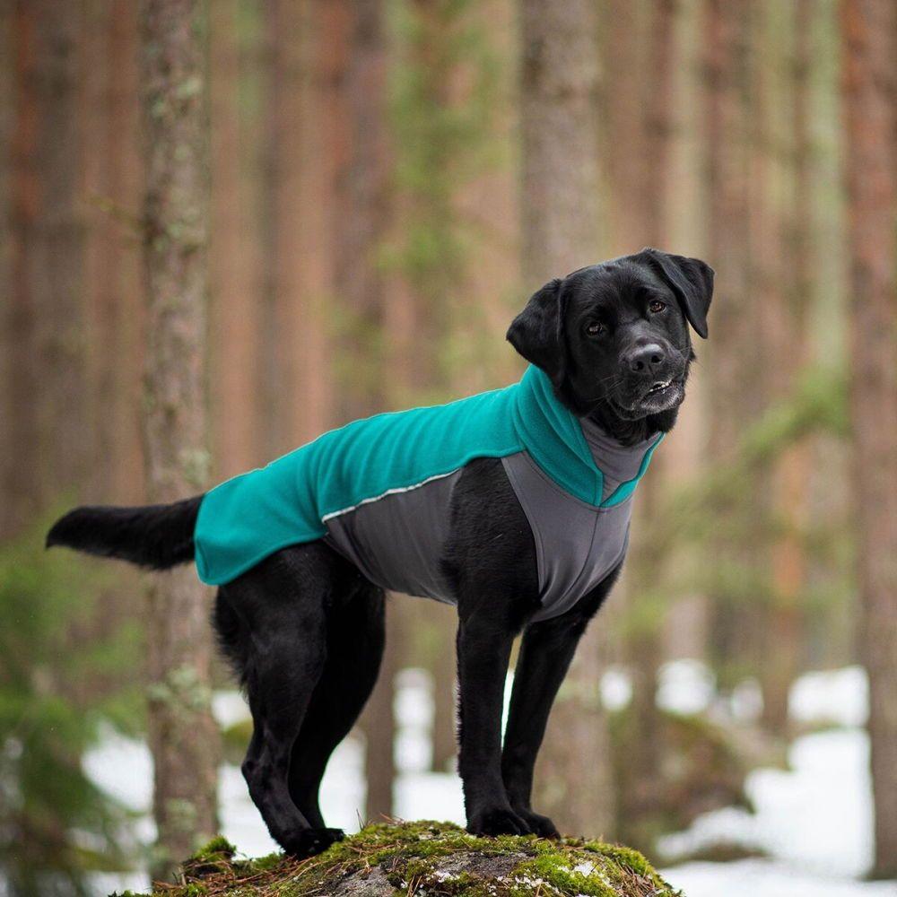 Pomppa Jumppa Fleectäcke Blågrön (56)